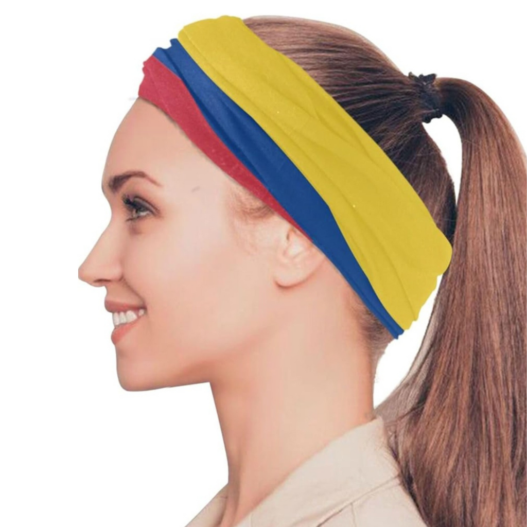 Colombia Flag Neck Gaiter Bandana