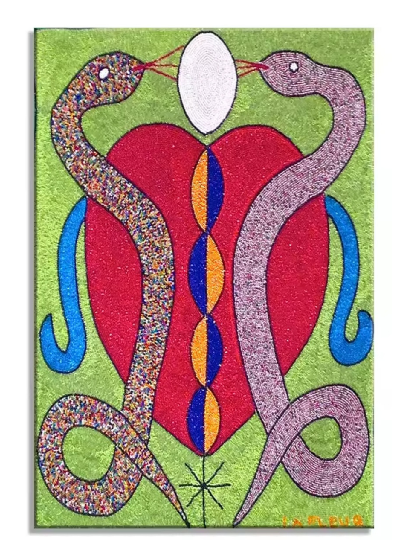 Damballah Canvas Poster