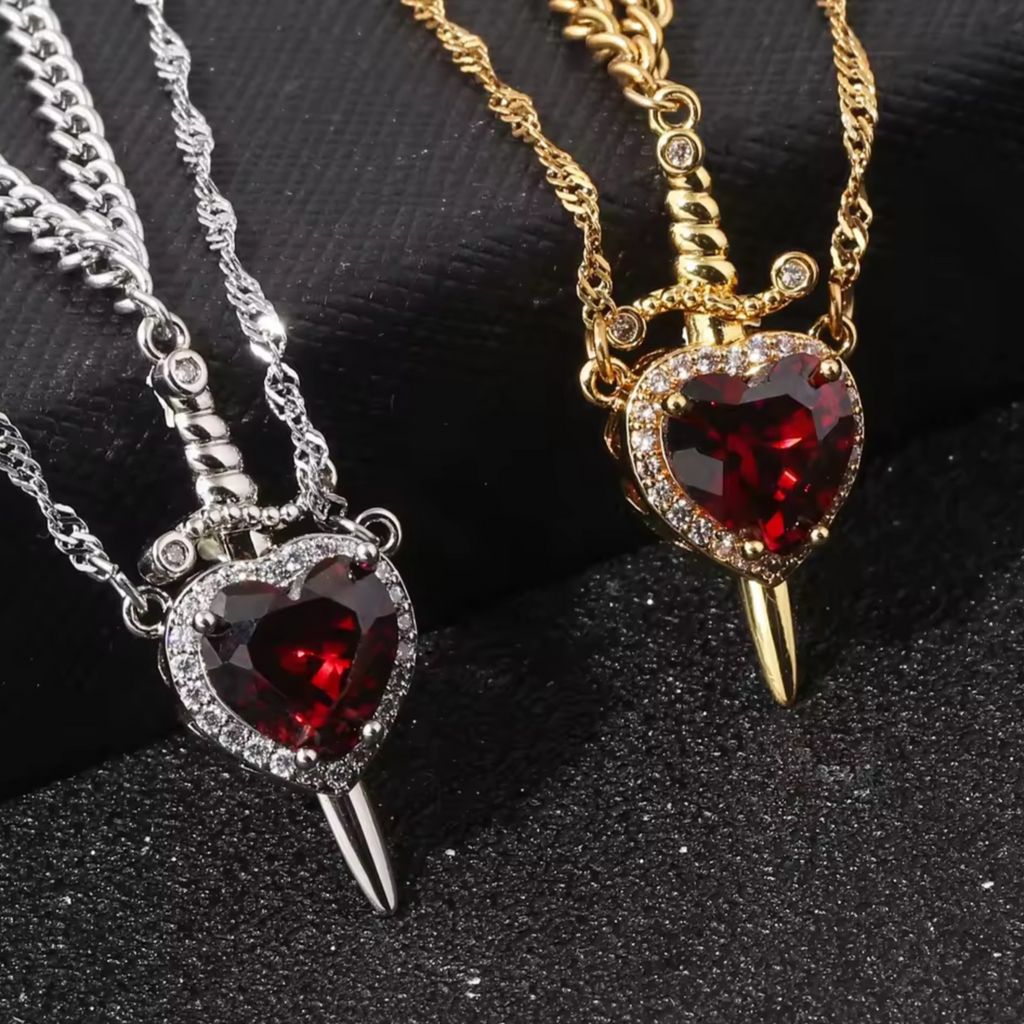 Heartbreaker Dagger Necklace