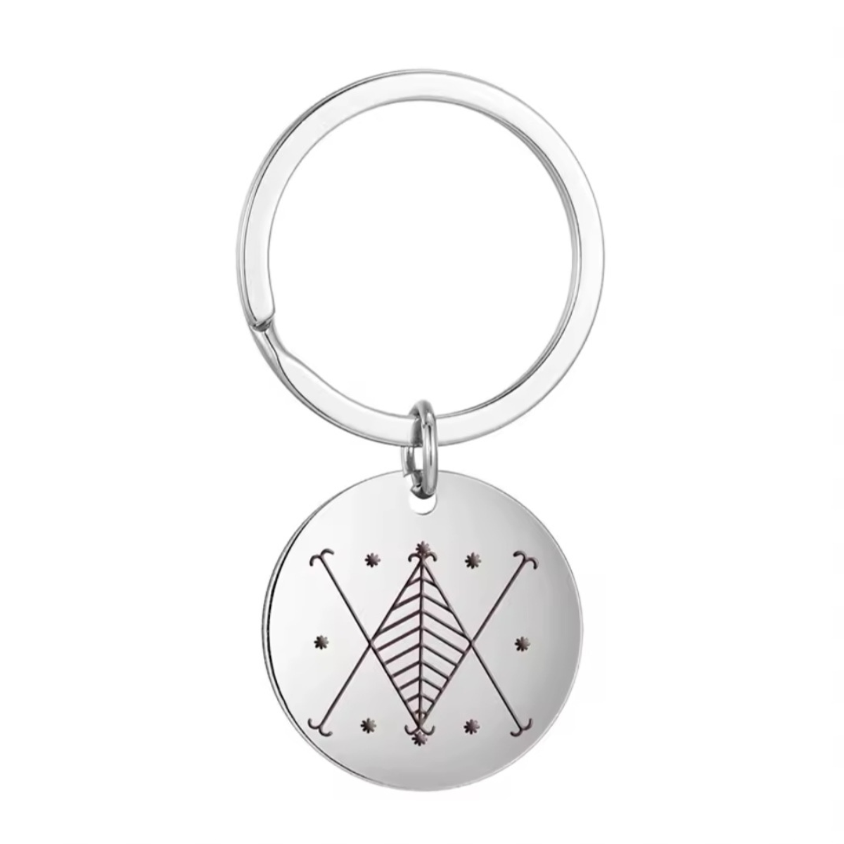 Ayizan Veve Keychain