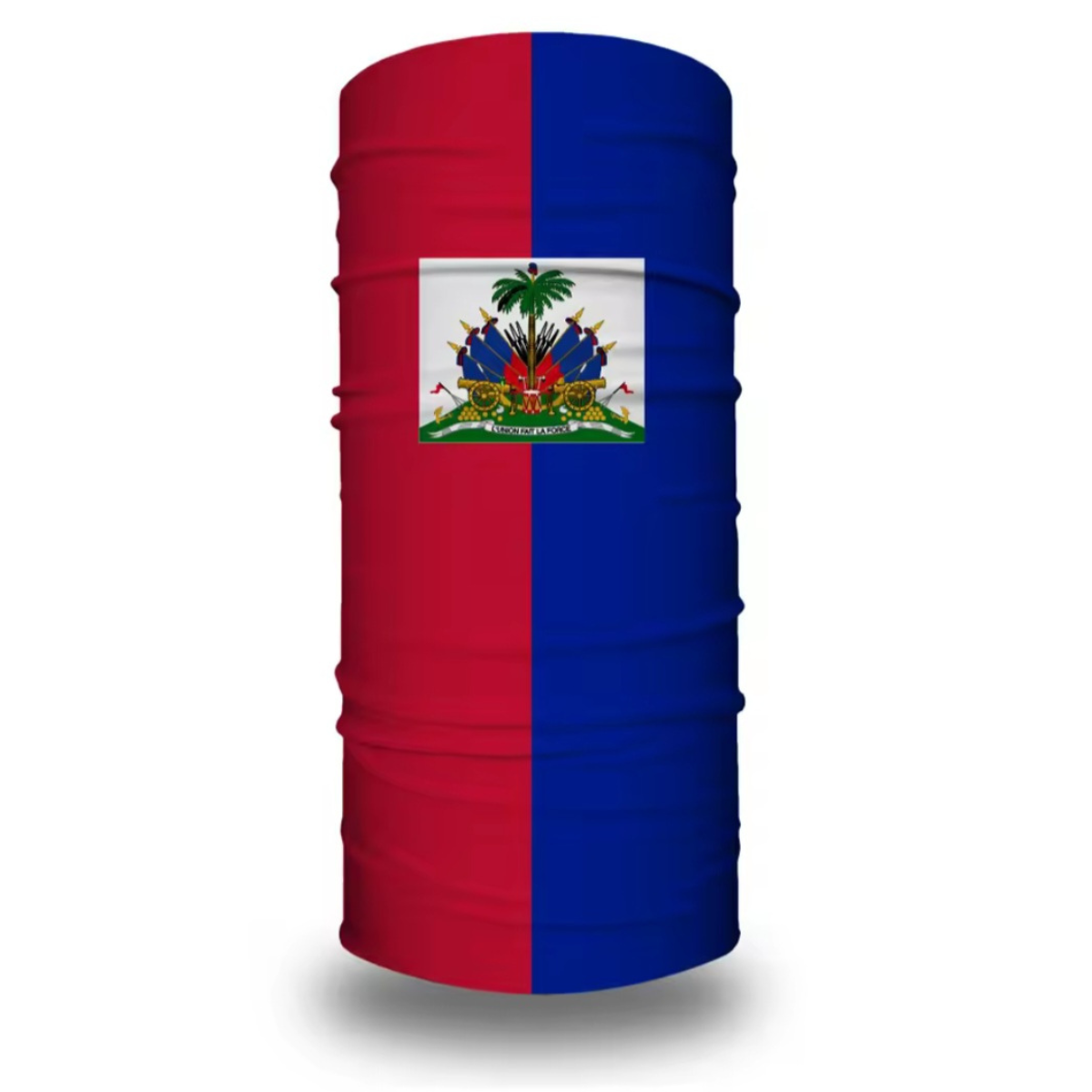 Haiti Flag Neck Gaiter Bandana
