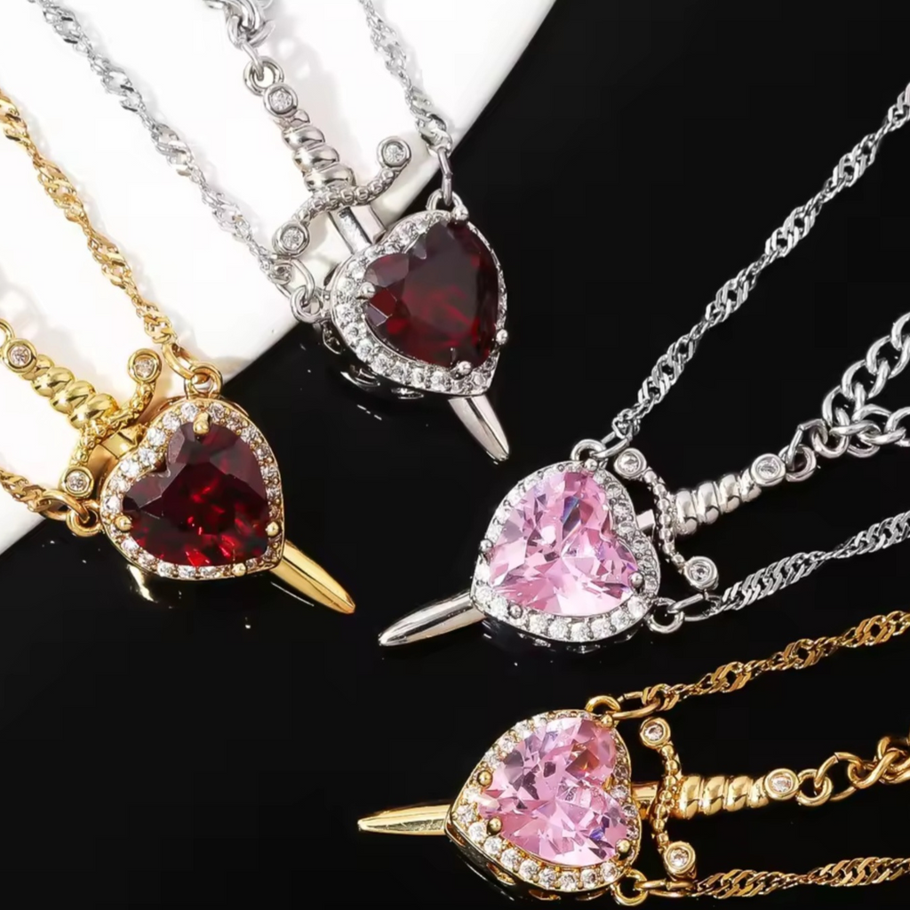 Heartbreaker Dagger Necklace