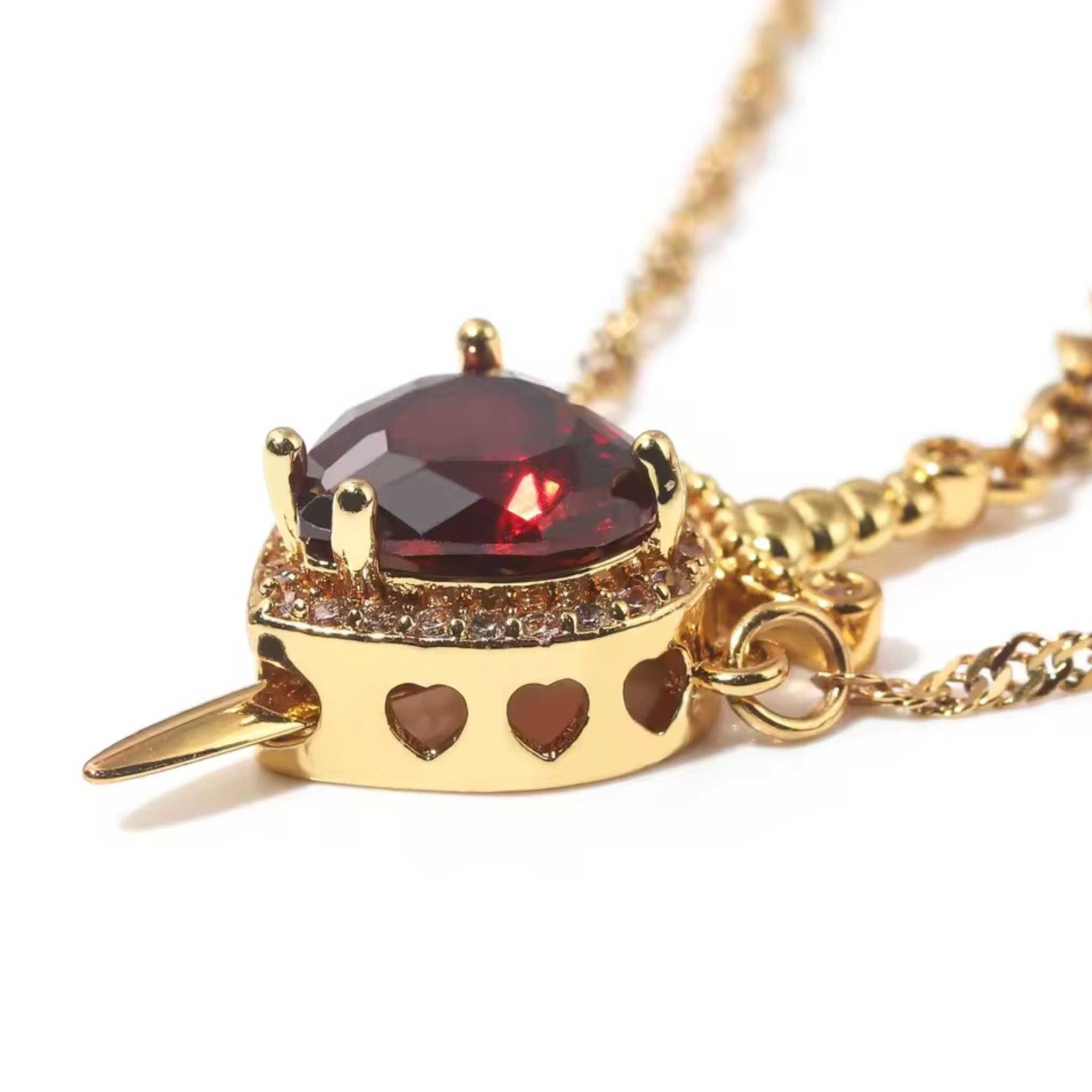 Heartbreaker Dagger Necklace