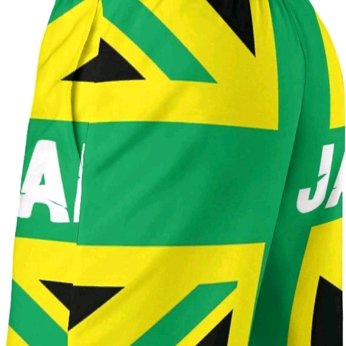 3D Printed Jamaican Flag Kingdom Board Shorts