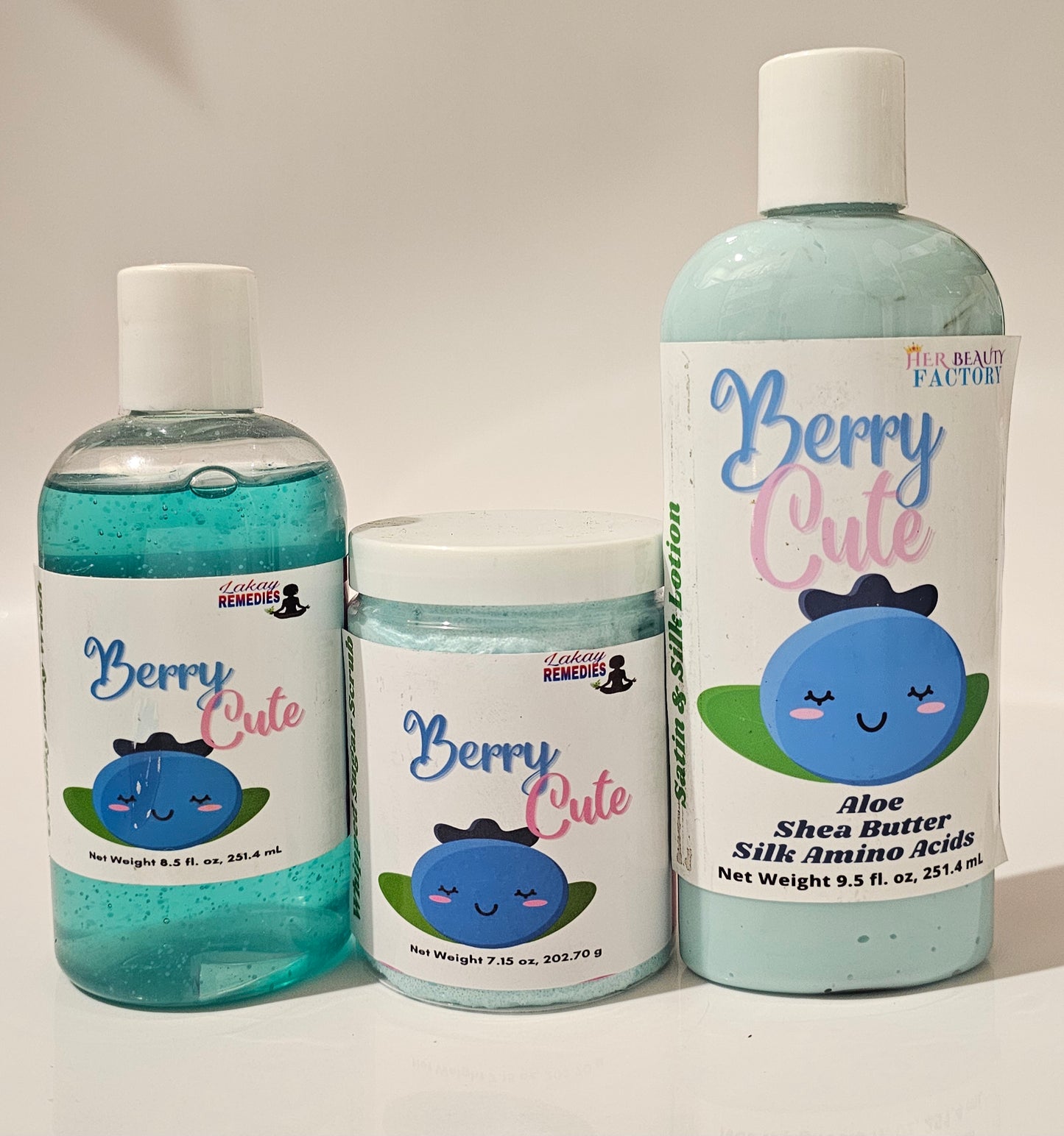 Berry Cute Body Wash, Lotion & Whipped Sugar Scrub