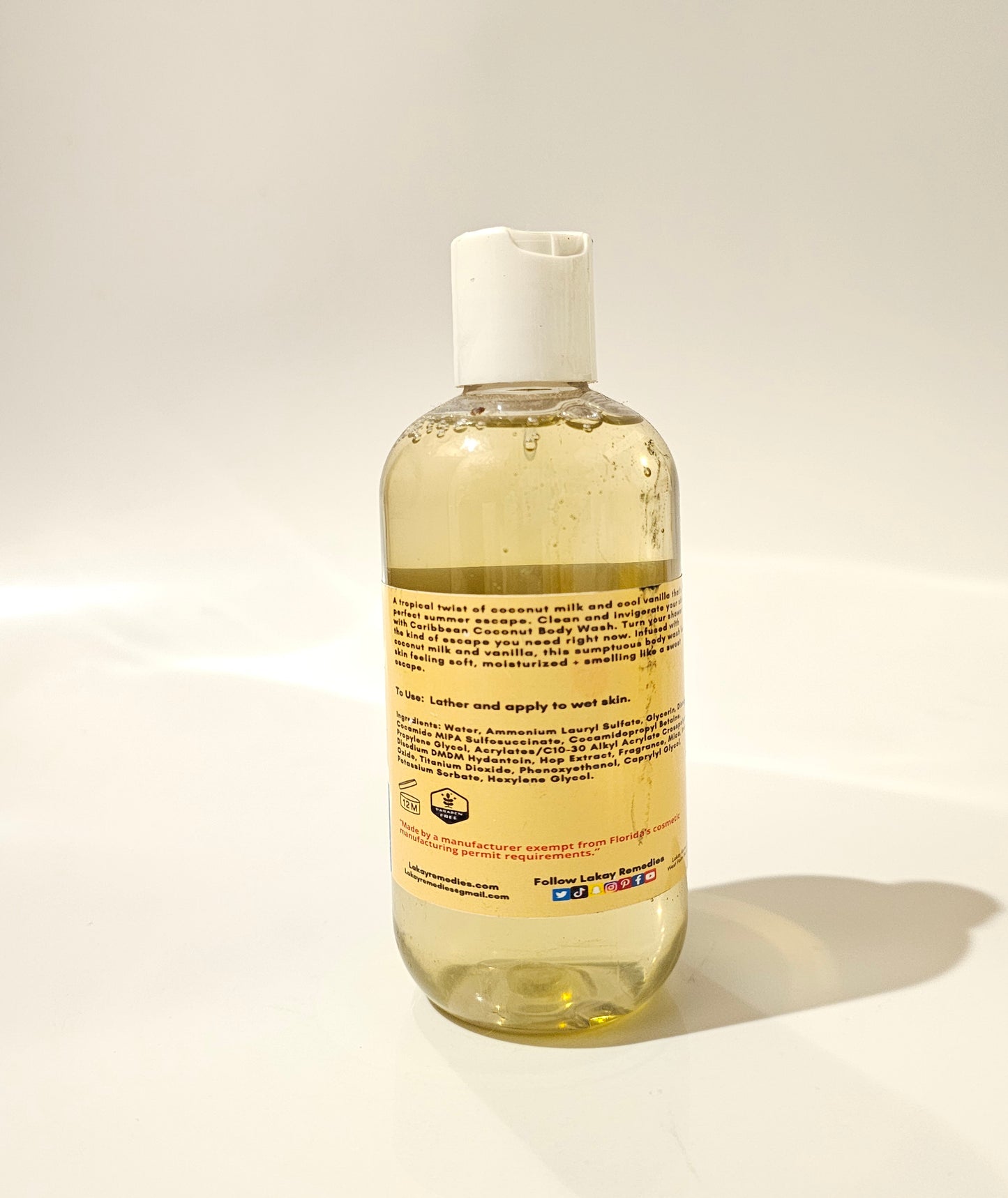 Caribbean Coconut Body Wash