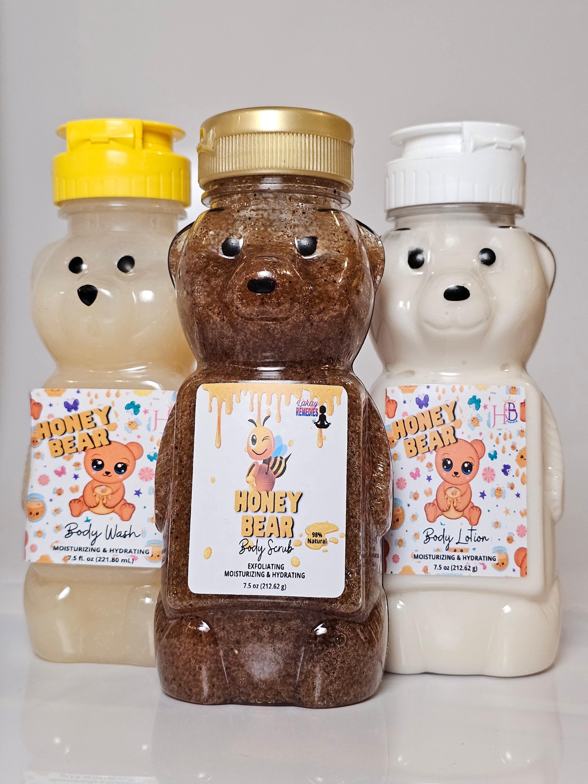 Honey Bear Moisturizing Body Care Set