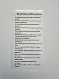 St. Michael Affirmation Card