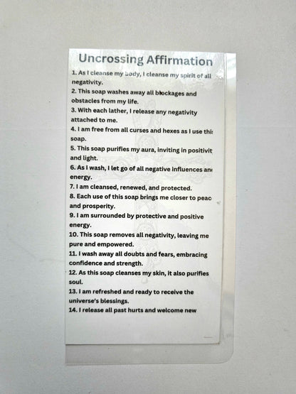 Uncrossing Affirmation Card