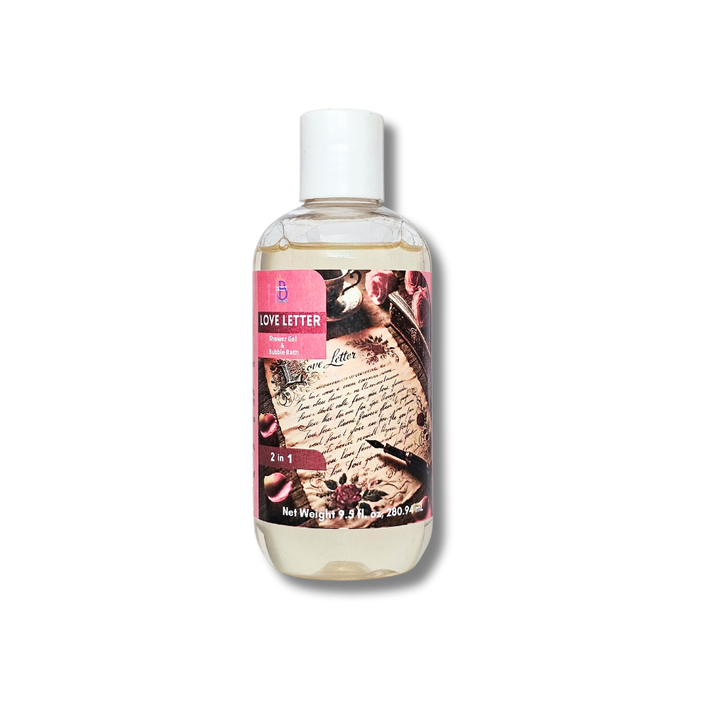 Love Letter 2 in 1 Body Wash and Bubble Bath