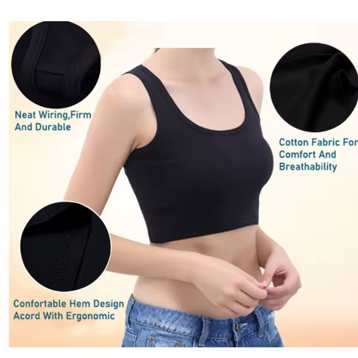 One Love Letter Crop Top