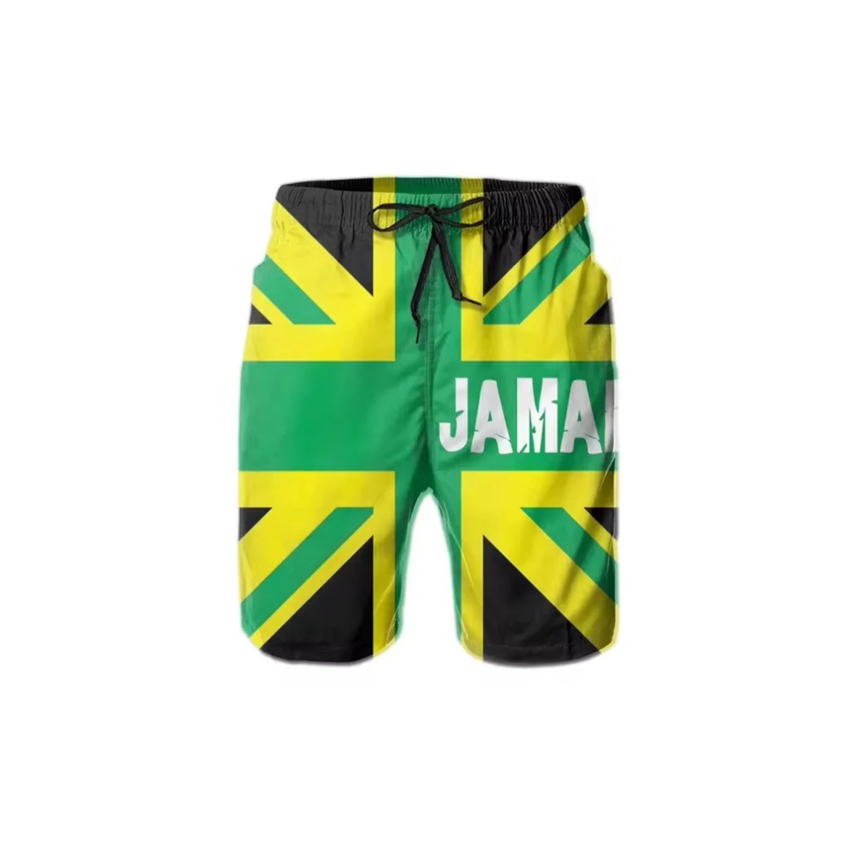 3D Printed Jamaican Flag Kingdom Board Shorts