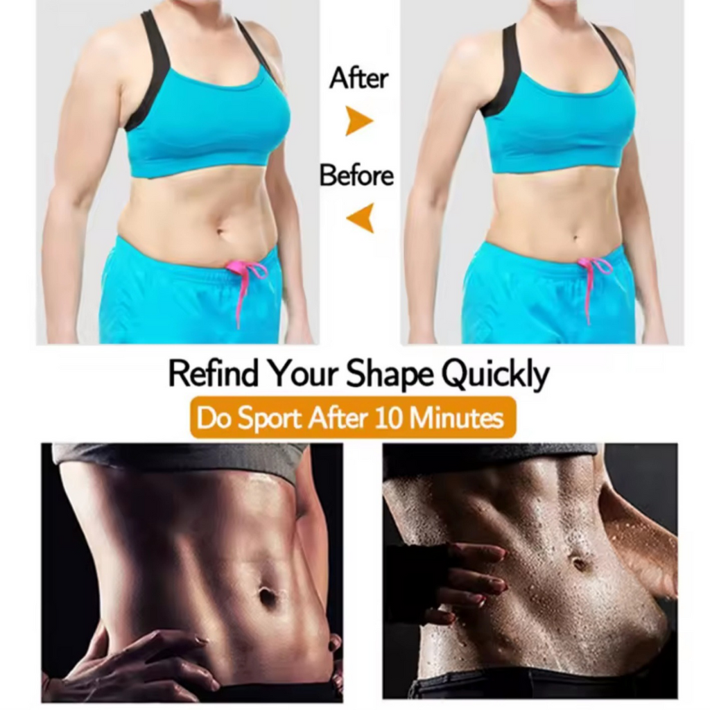 Sweat Sauna Shorts Body Shaper Gridle