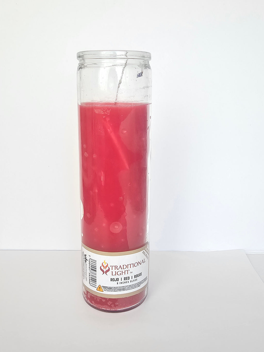 Red Plain 7 Day Prayer Candle