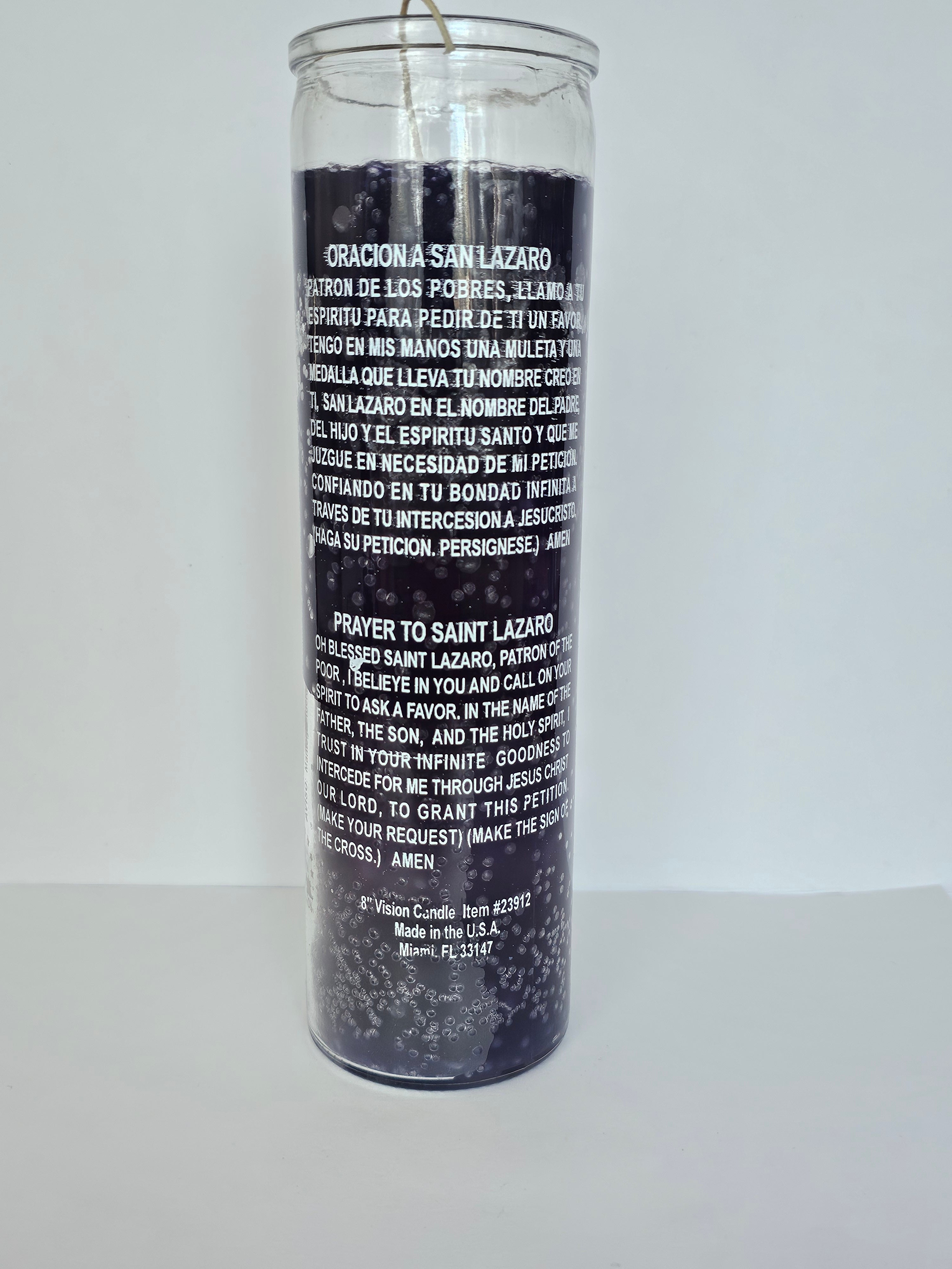 Saint Lazaro Candle