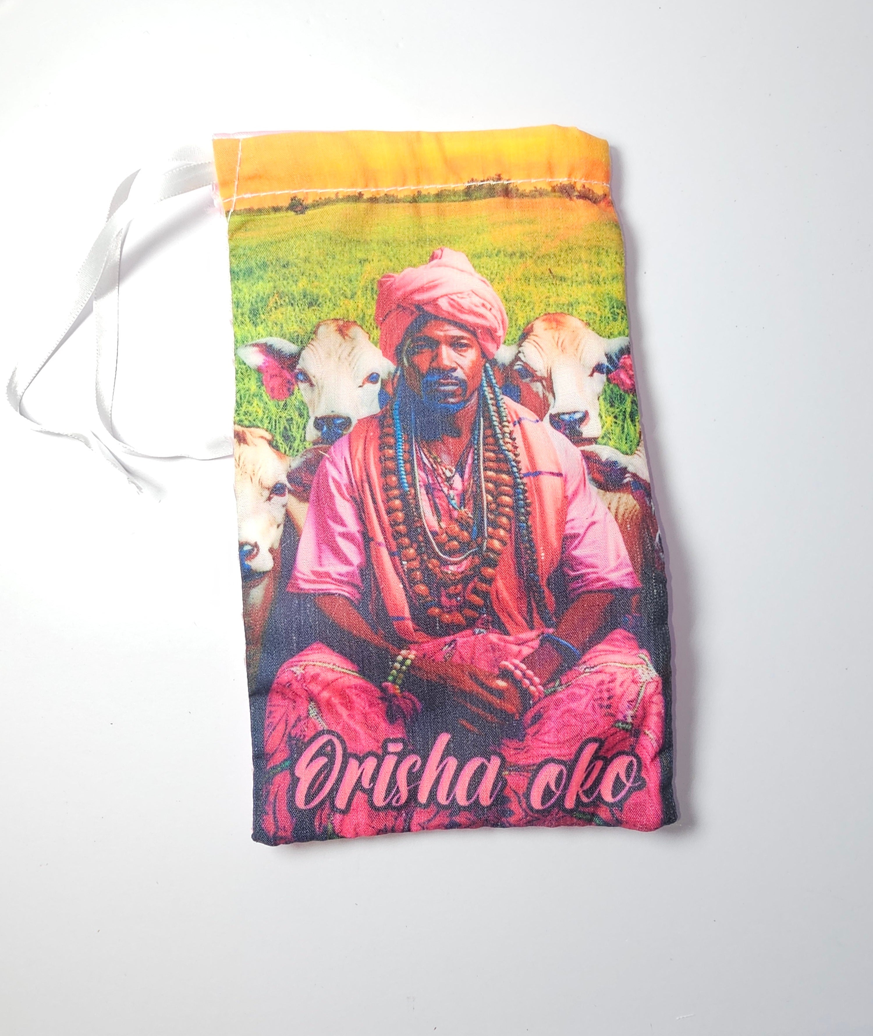 Orisha Oko Drawstring Pouch