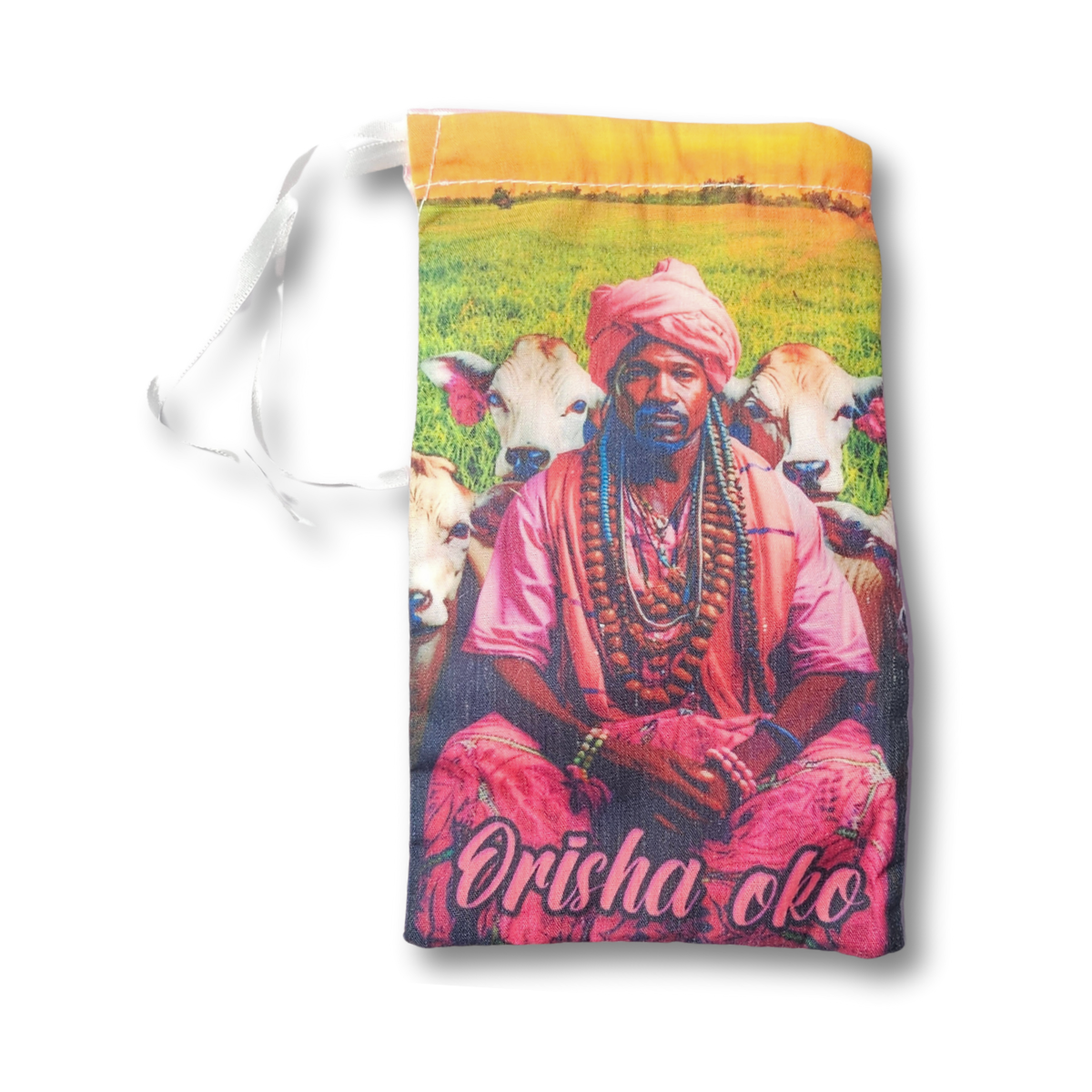 Orisha Oko Drawstring Pouch