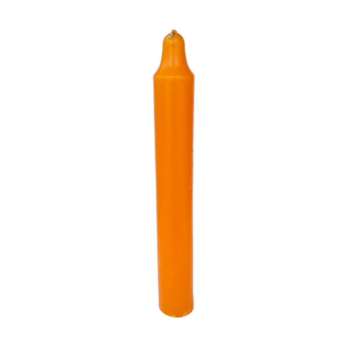 9" Jumbo Chime Orange Candle 