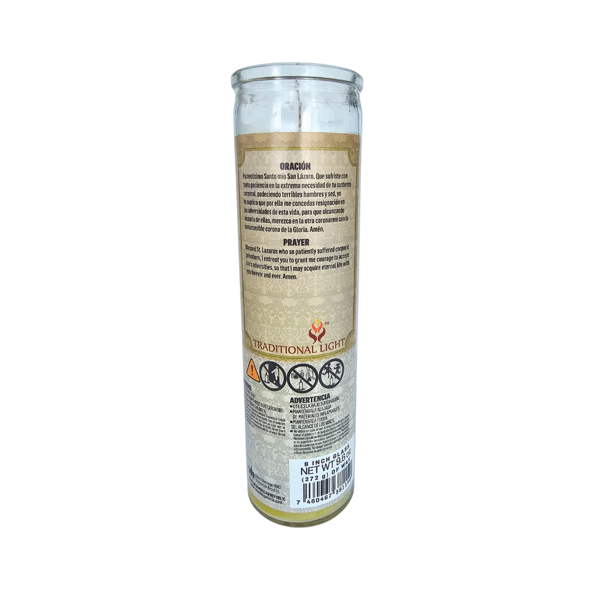 Saint Lazarus Candle