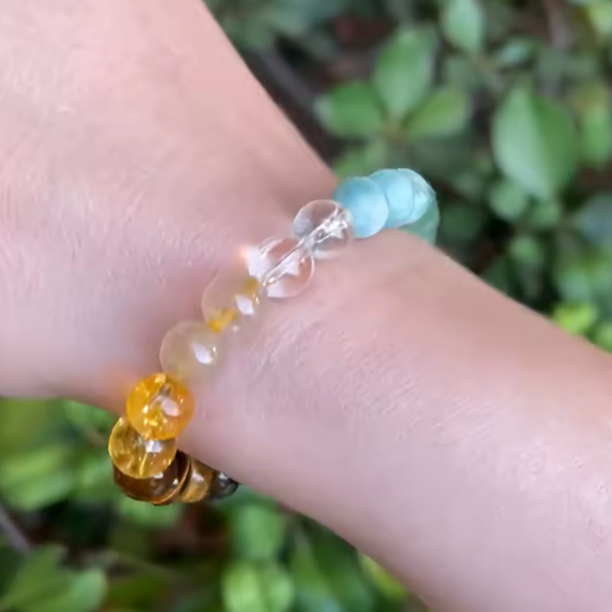 Money Drawing Bracelet – Natural Stones for Wealth & Abundance