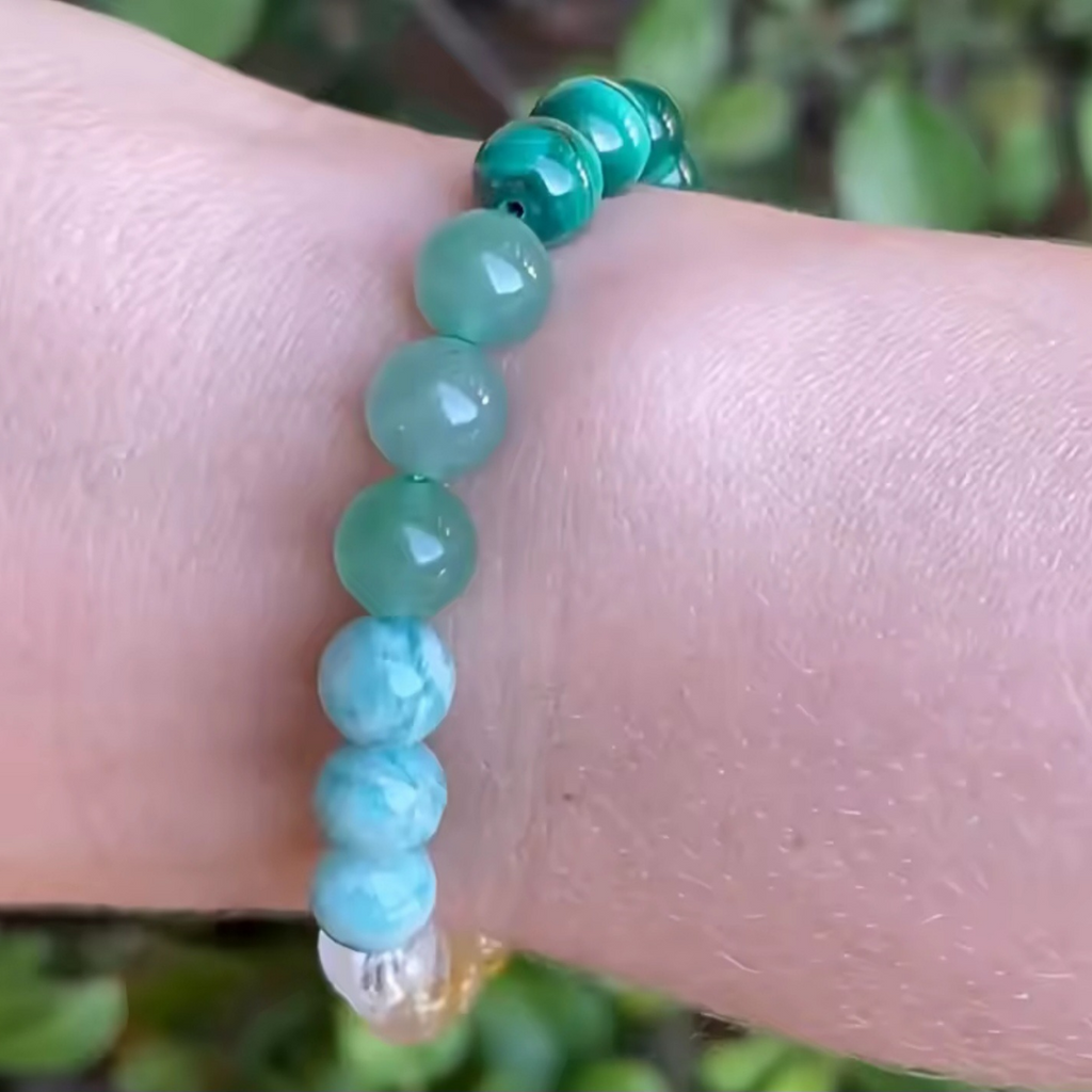 Money Drawing Bracelet – Natural Stones for Wealth & Abundance
