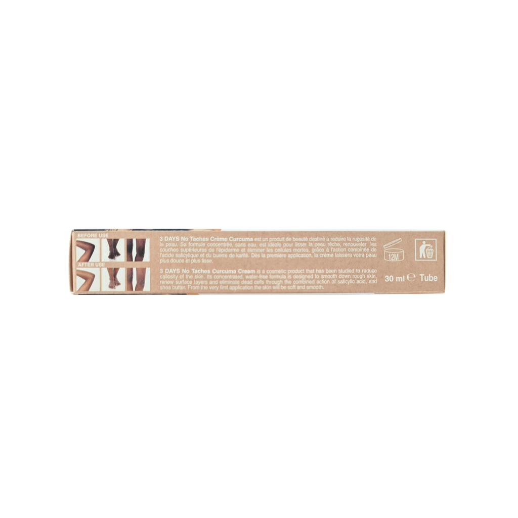 3 Days No Taches Turmeric Curcuma Cream