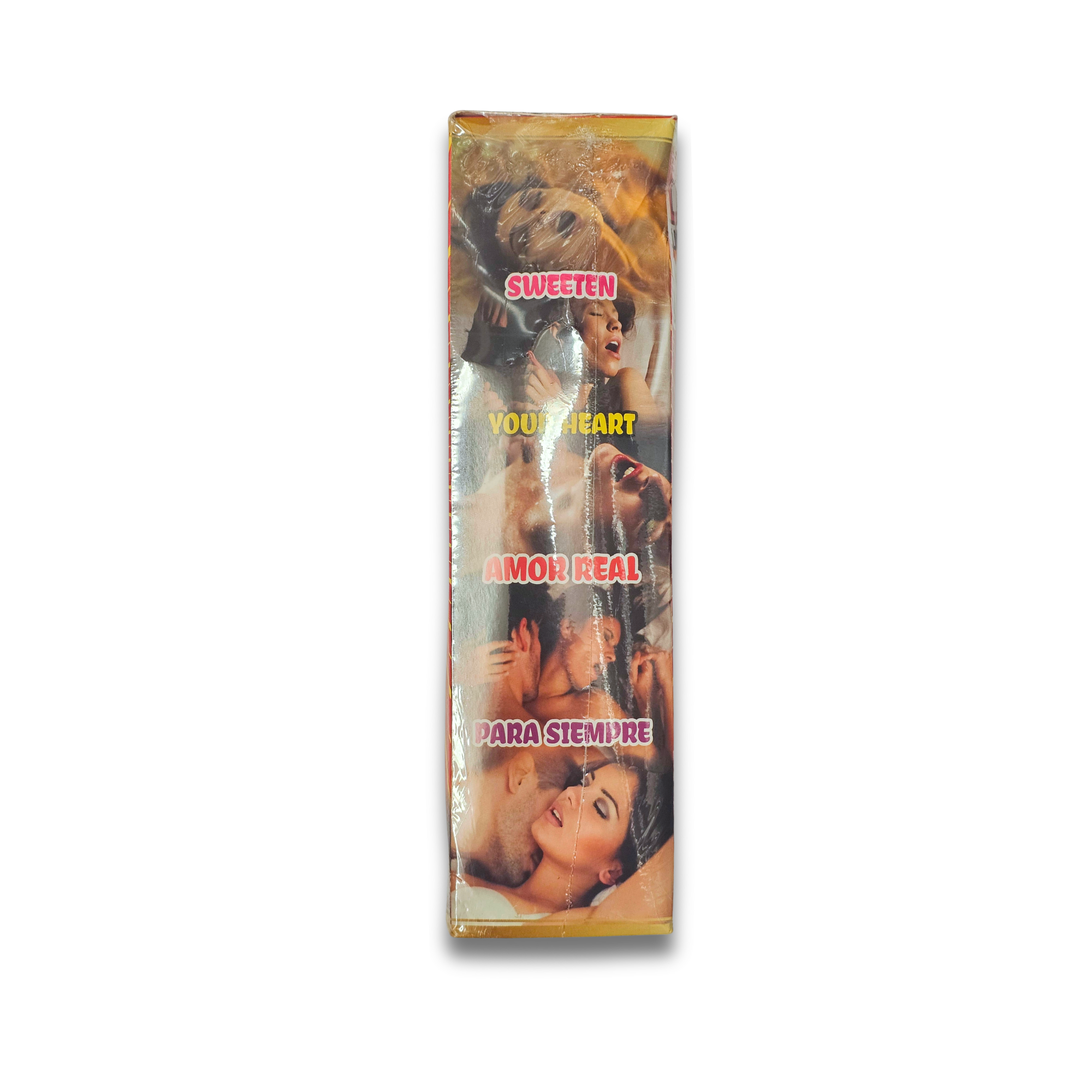 Product packaging with text and images on a white background