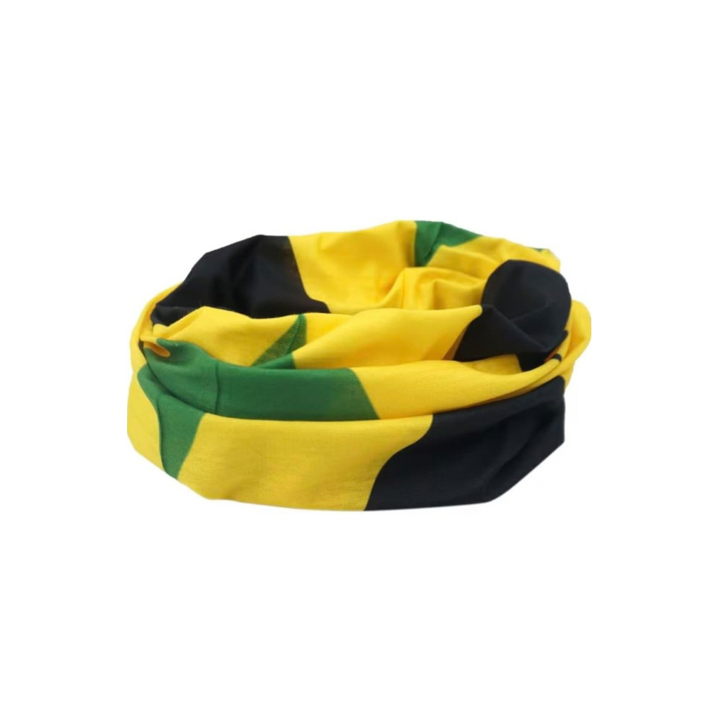 Jamaica Flag Neck Gaiter Bandana
