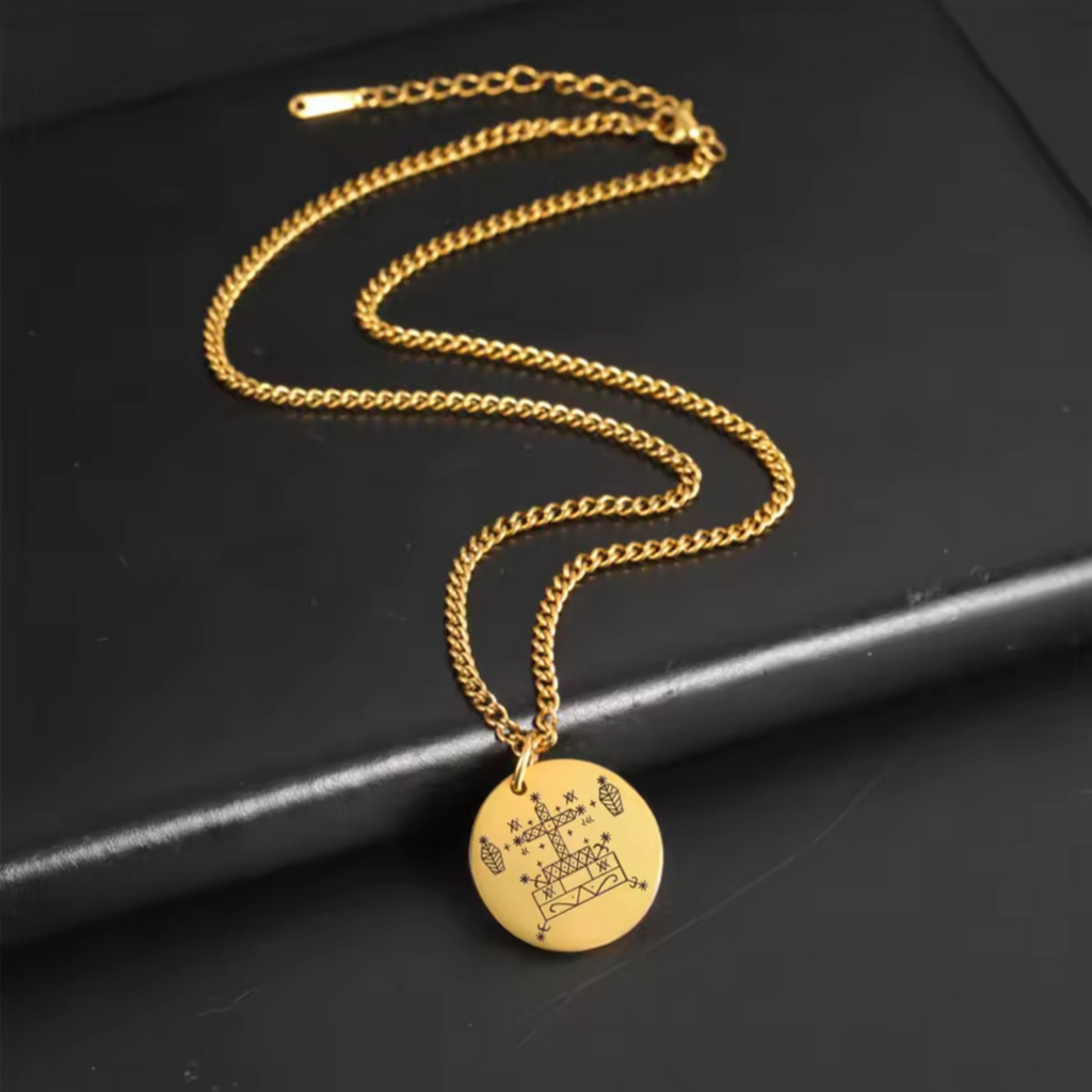 Baron Samedi Necklace Gold