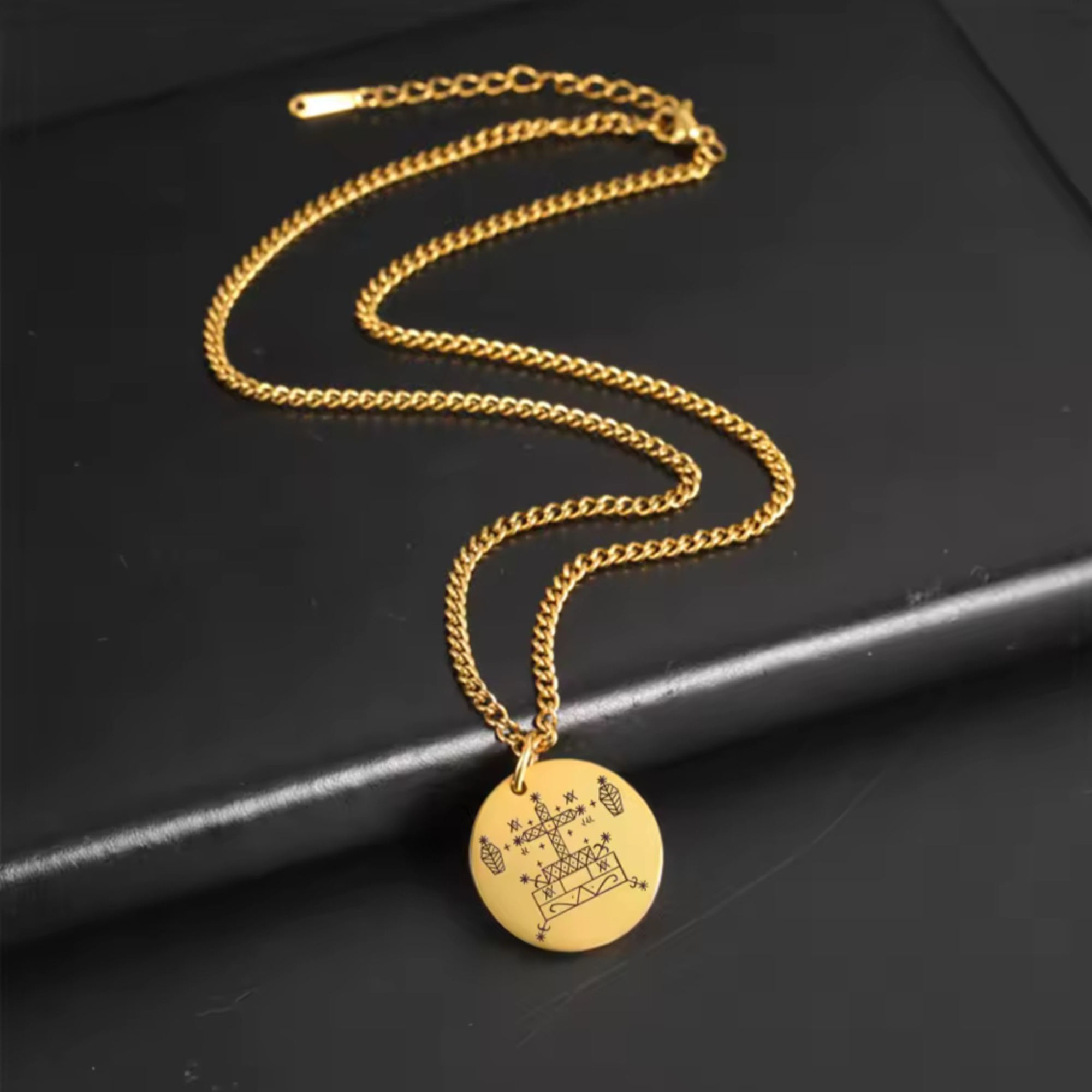 Baron Samedi Necklace Gold