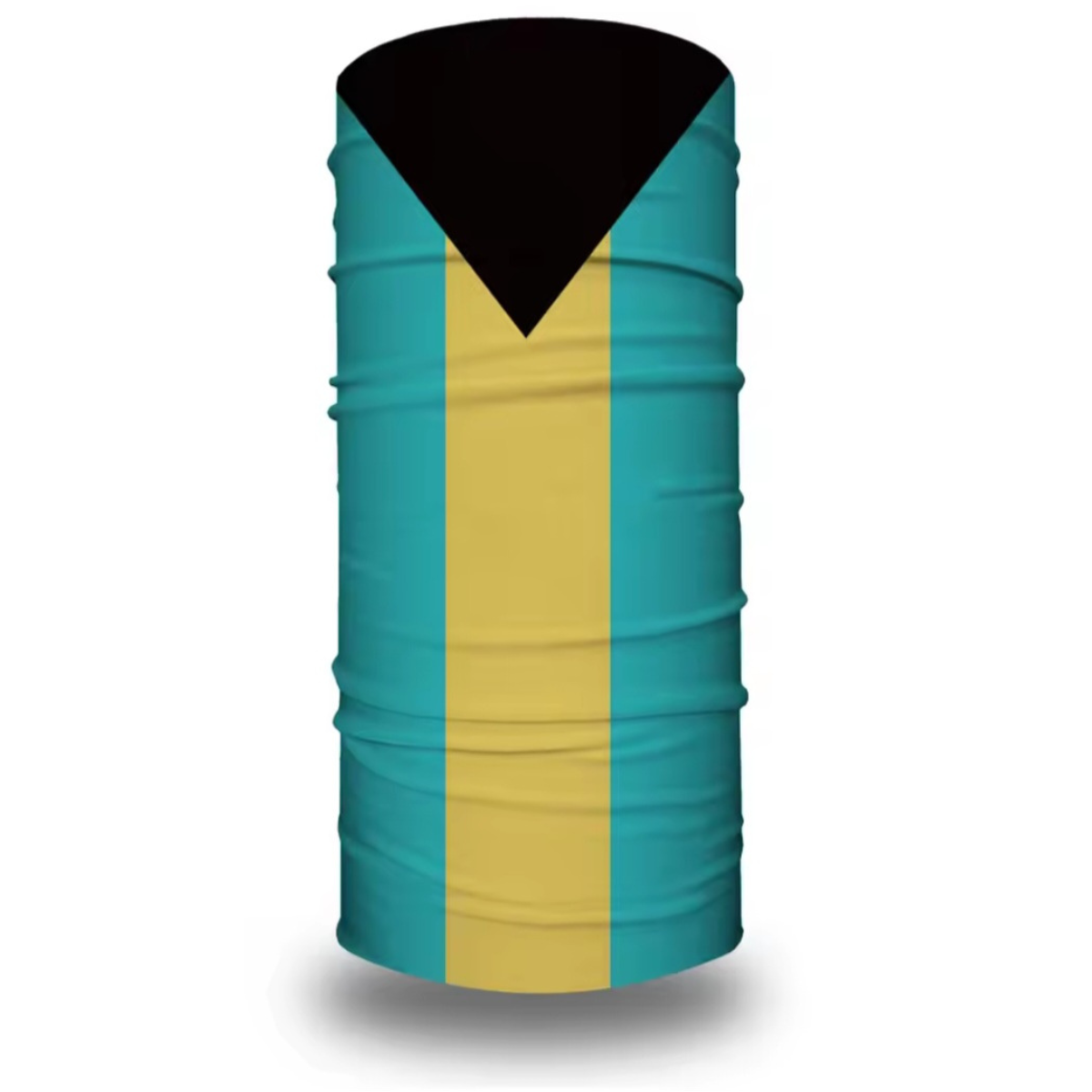 Bahamas Flag Neck Gaiter Bandana