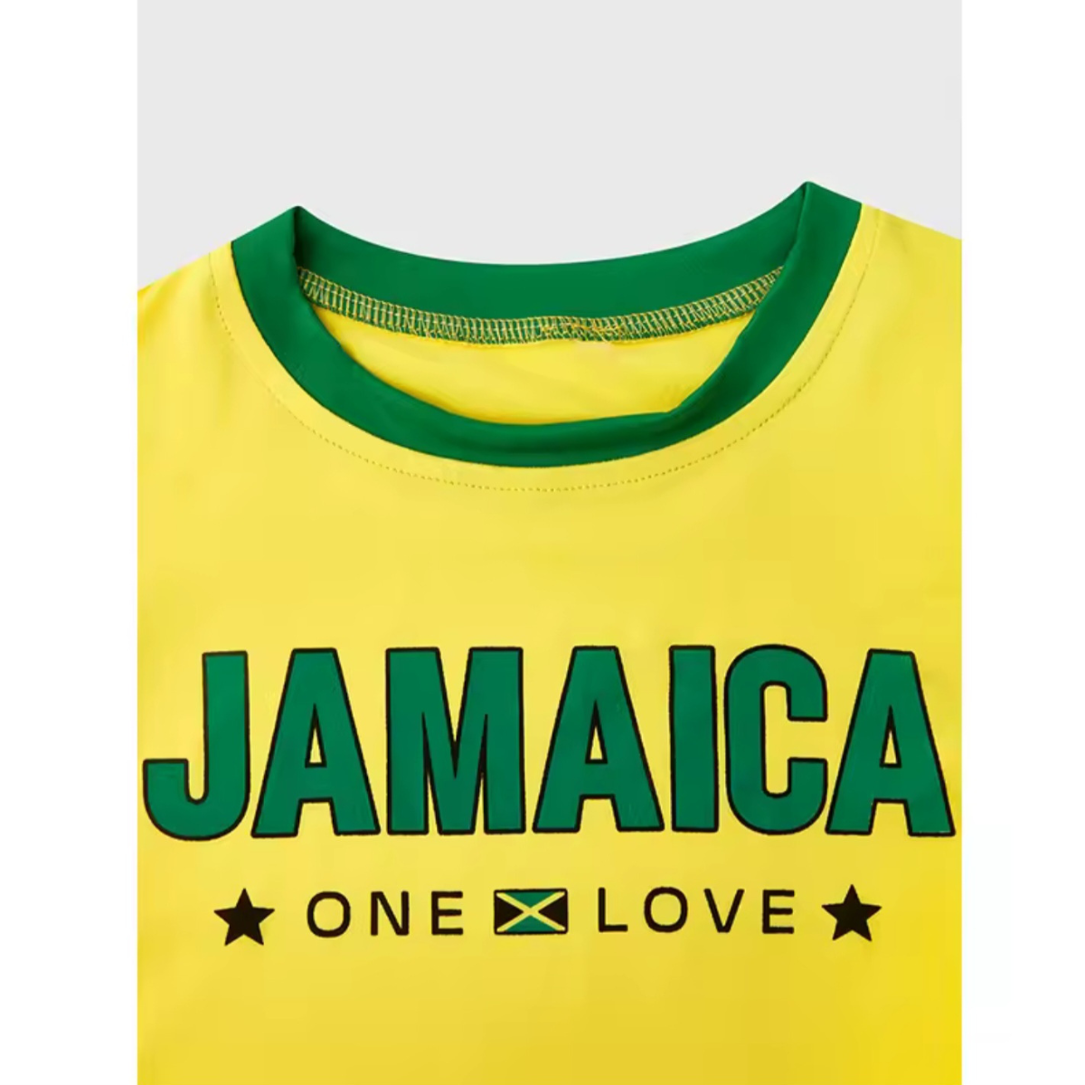 Jamaica One Love Crop Top
