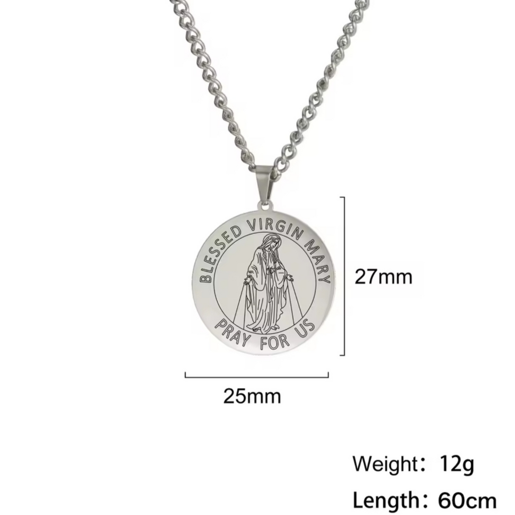 Blessed Virgin Mary Necklace