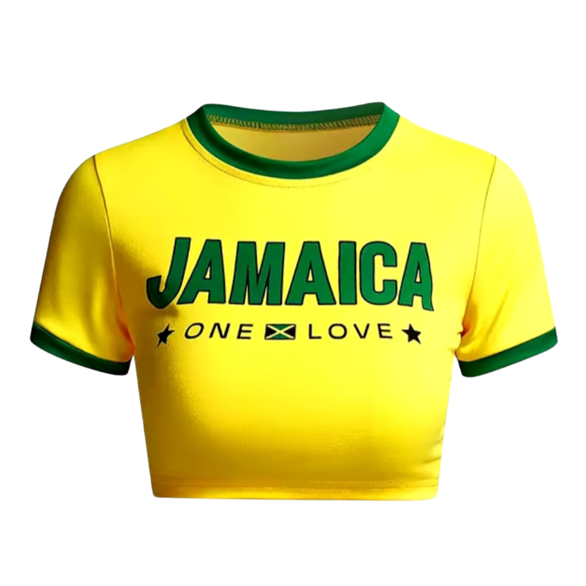Jamaica One Love Crop Top