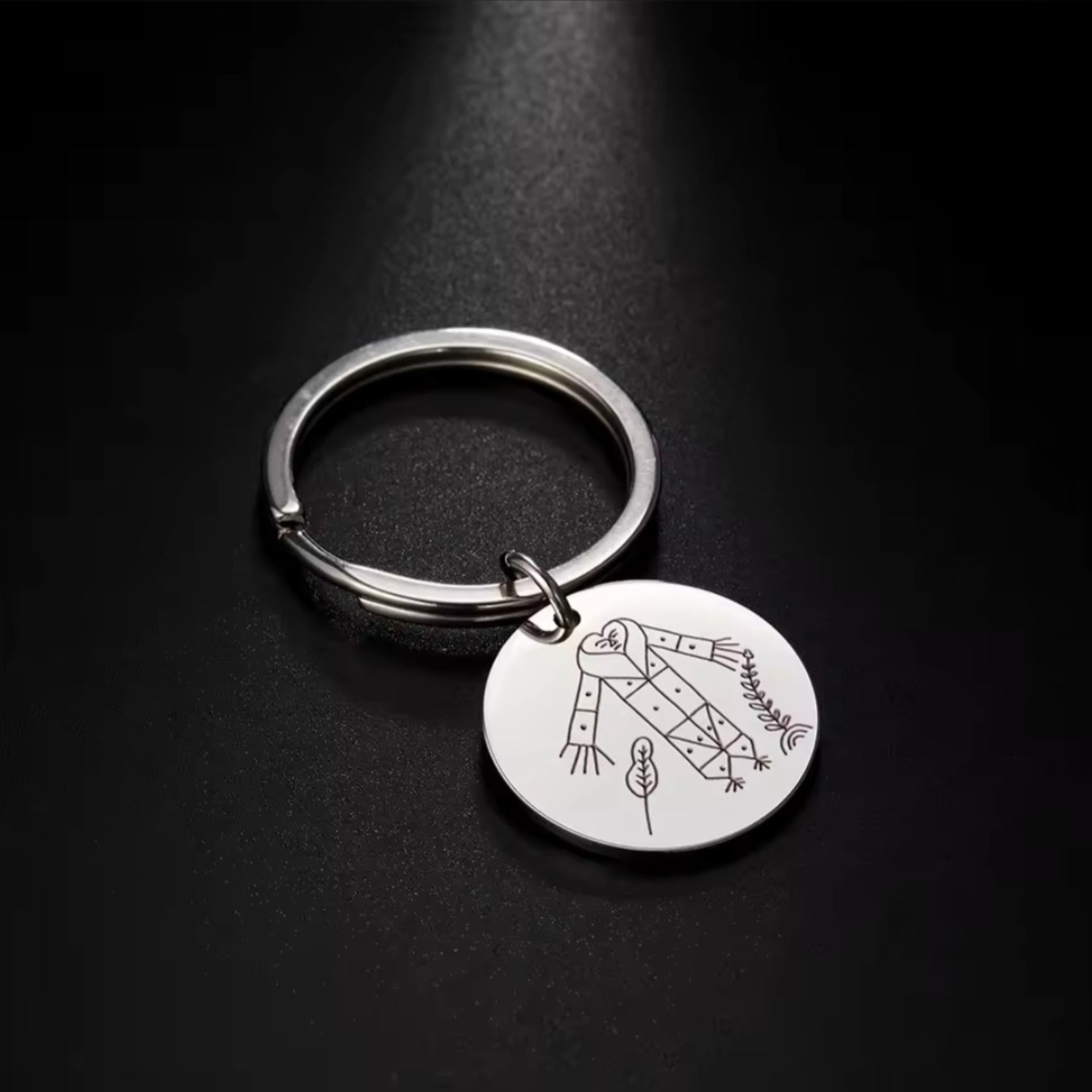 Gran Bwa Veve Keychain