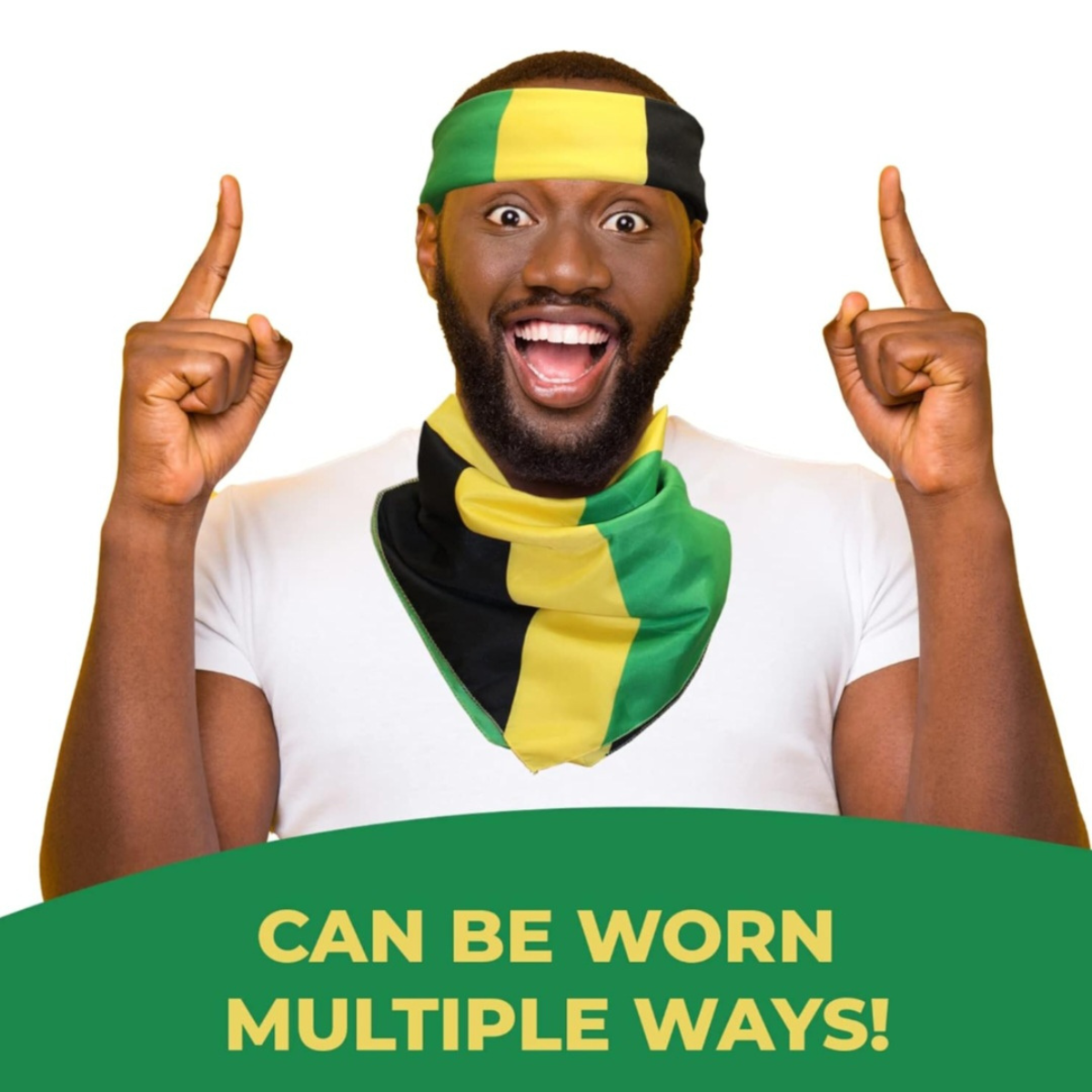 Jamaican Flag Bandana