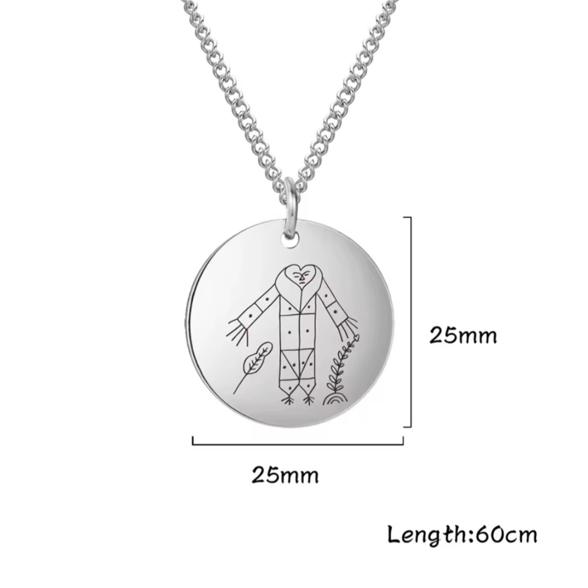 Silver Gran Bwa Necklace