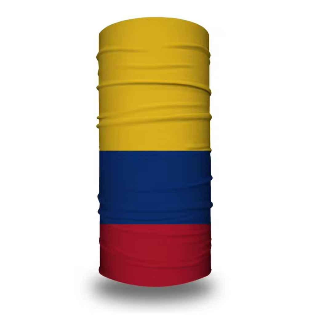 Colombia Flag Neck Gaiter Bandana