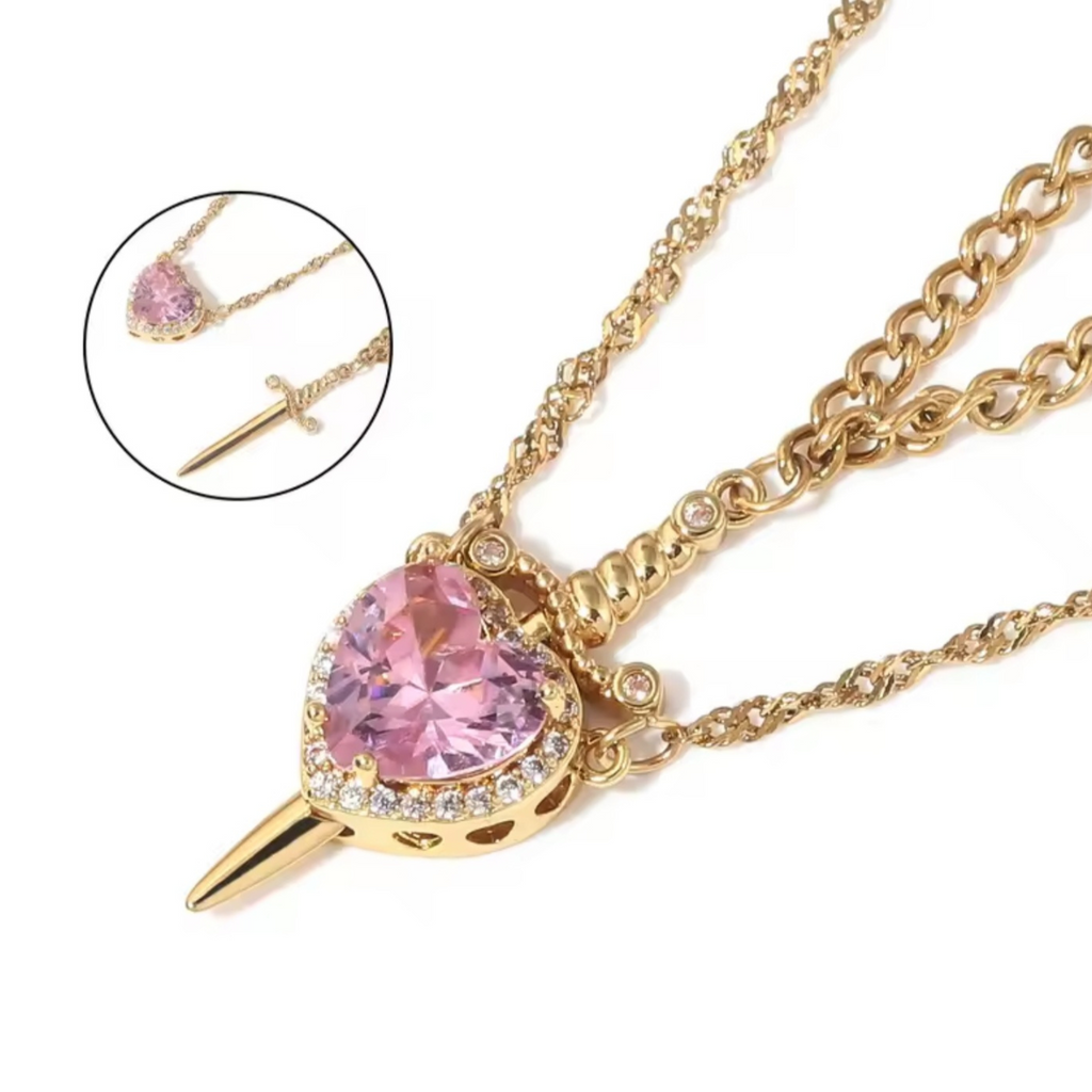 Heartbreaker Dagger Necklace