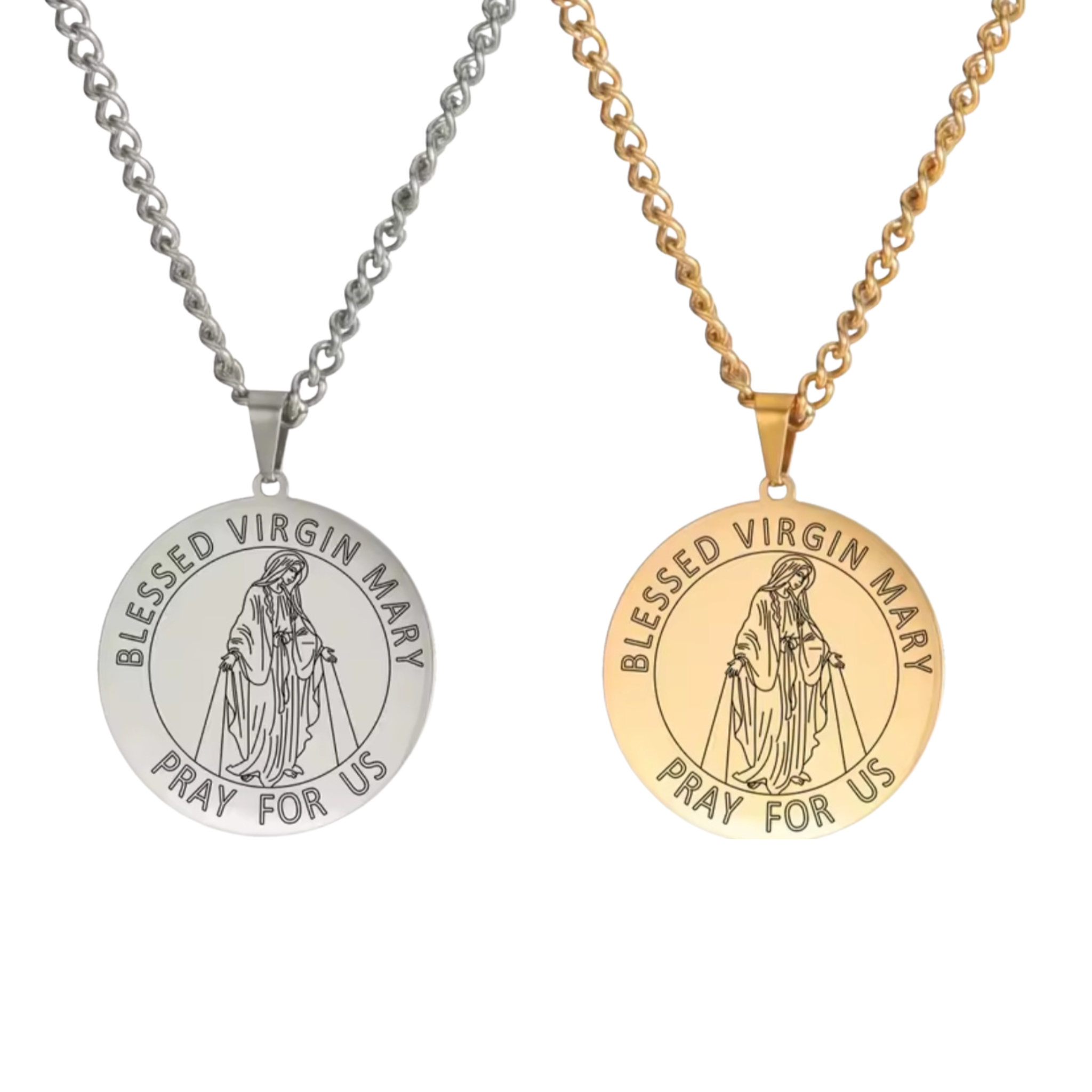 Blessed Virgin Mary Necklace