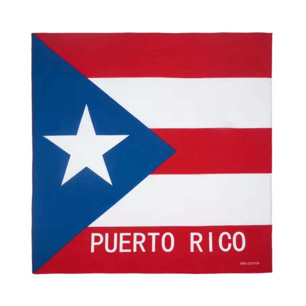 Puerto Rico Flag Oversized Bandana