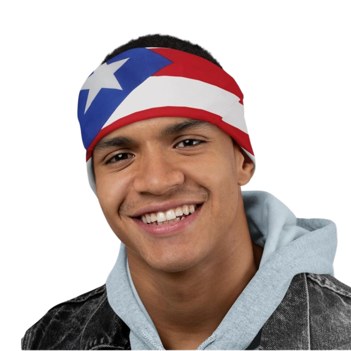 Puerto Rico Flag Oversized Bandana