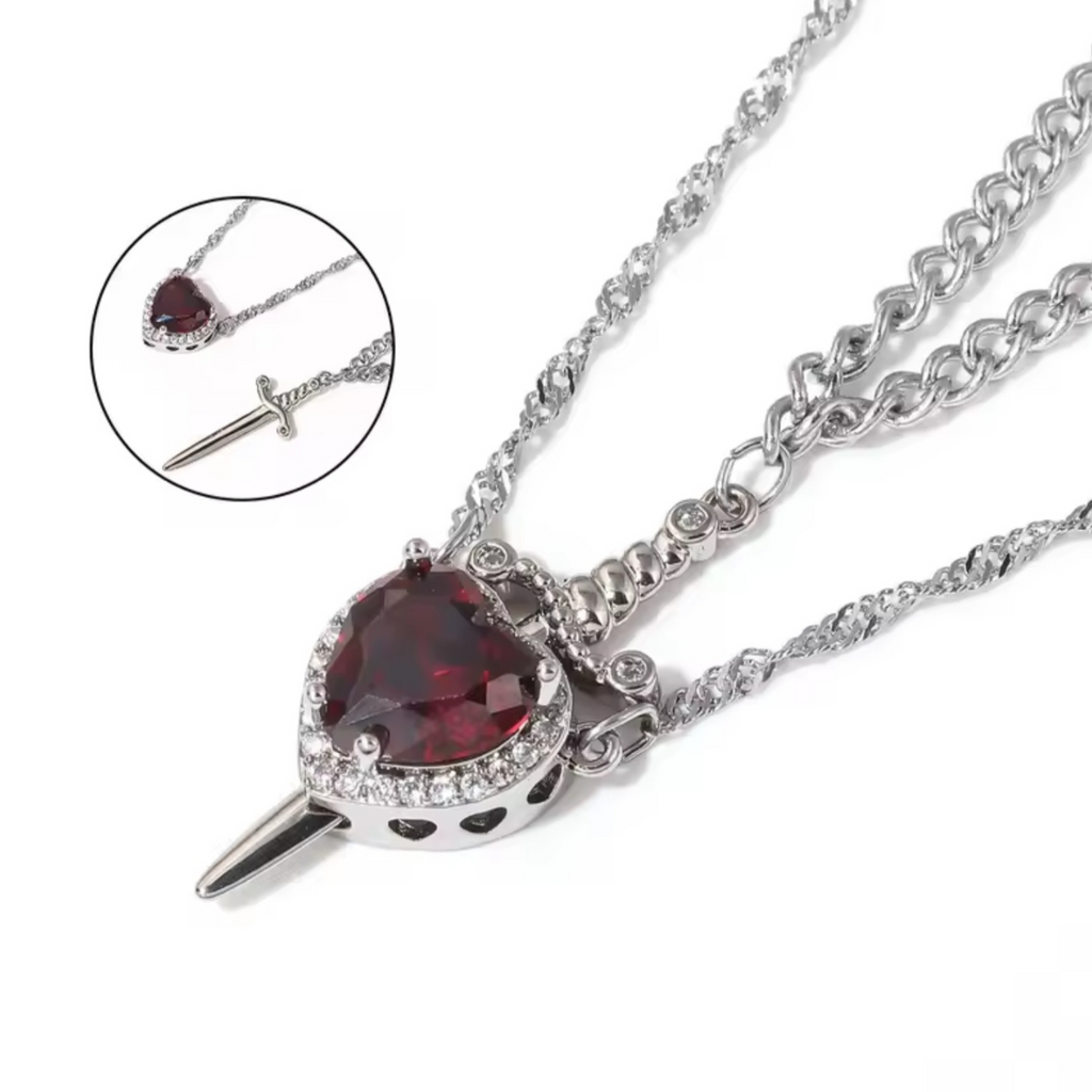 Heartbreaker Dagger Necklace