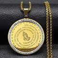 Serenity Prayer Necklace