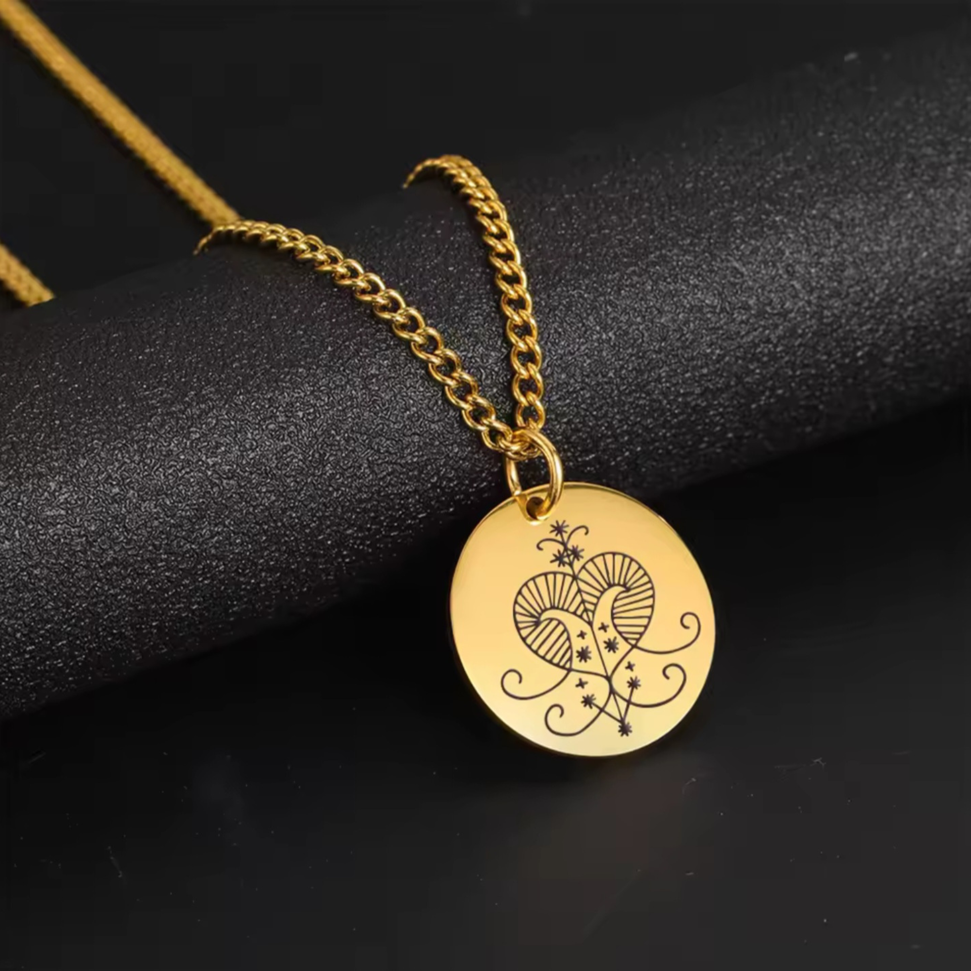 Oshun Yoruba Veve Necklace