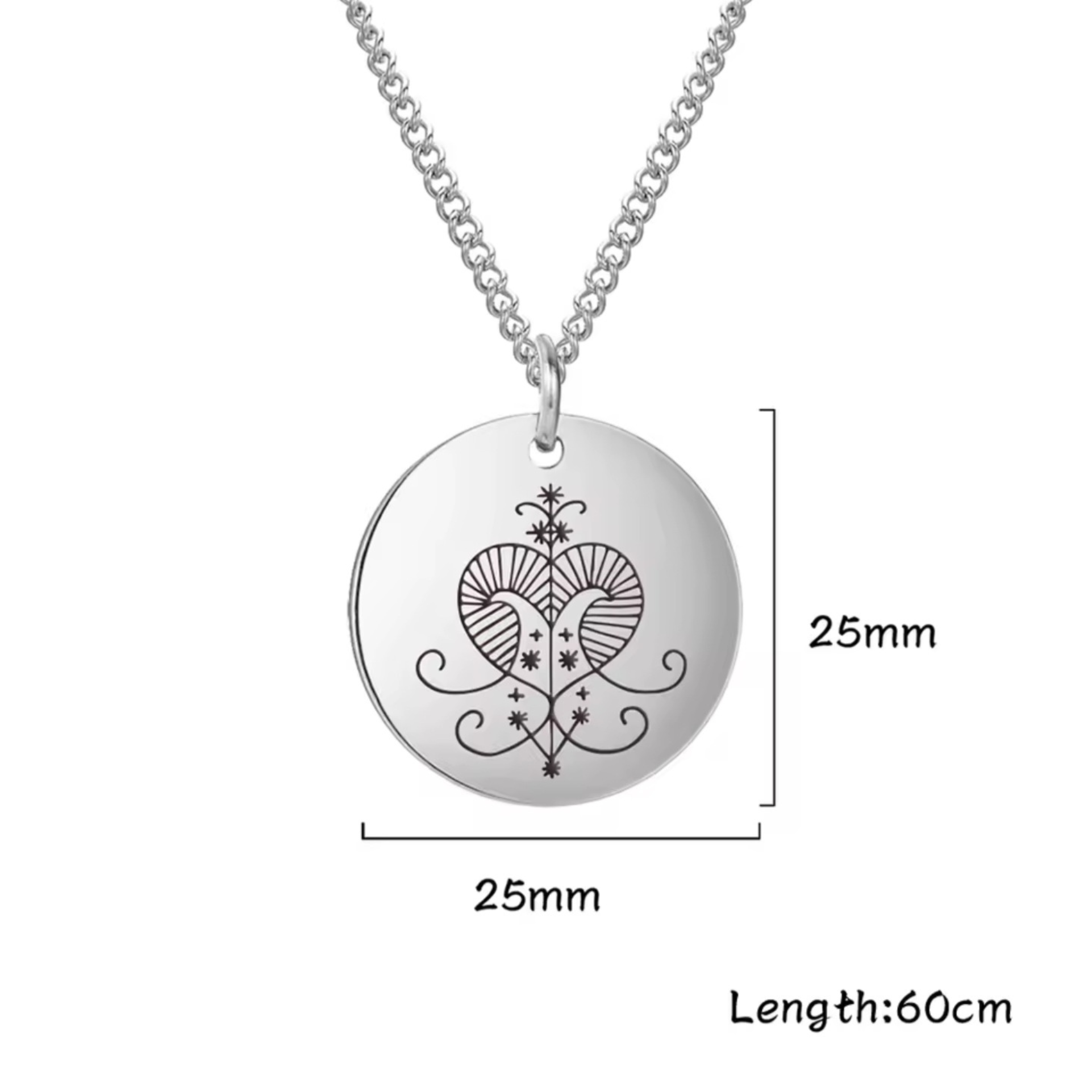 Oshun Yoruba Veve Necklace