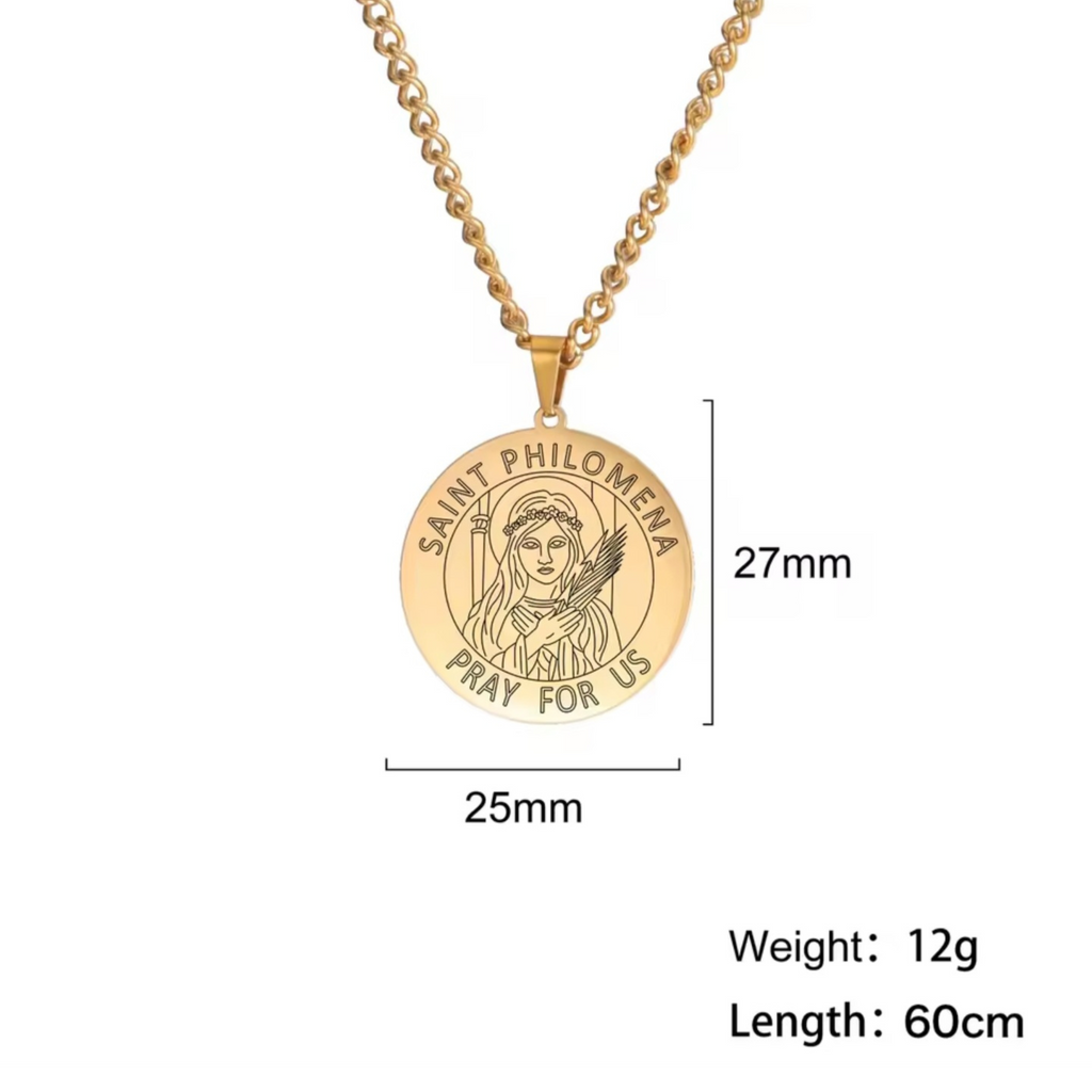 Saint Philomena Necklace