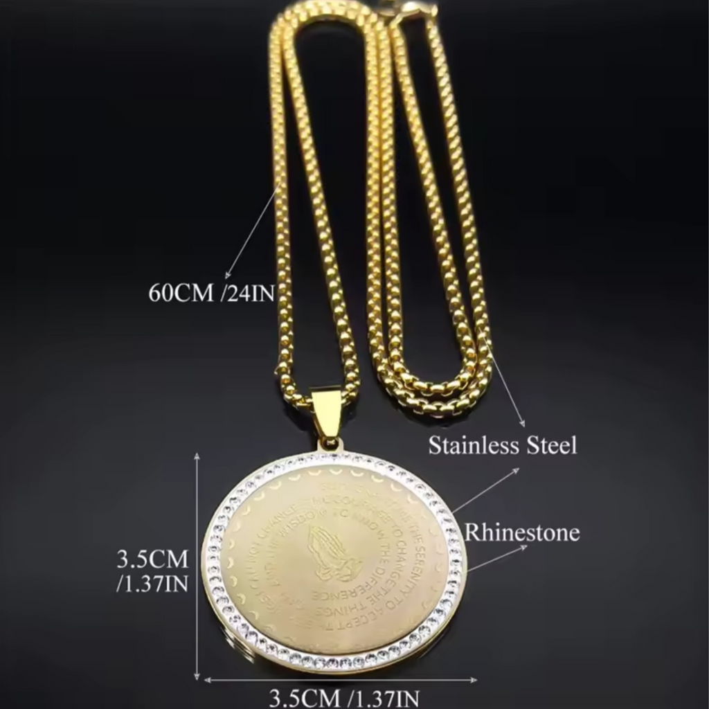 Serenity Prayer Necklace