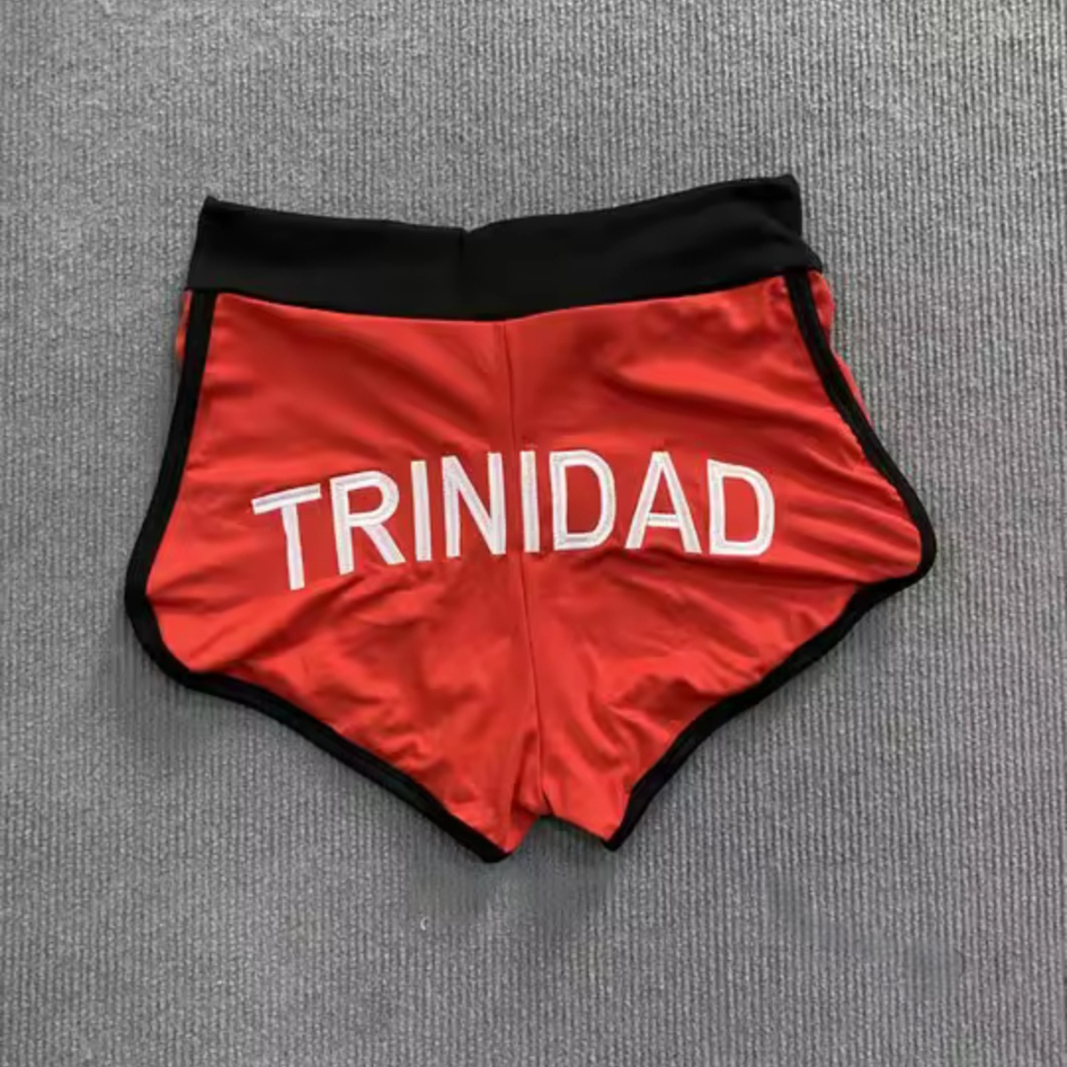 Women's Trinidad Letter Embroidery Shorts