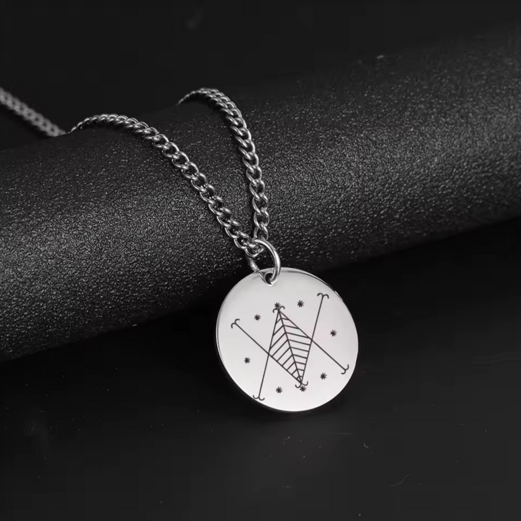 Silver Ayizan Velekete Necklace